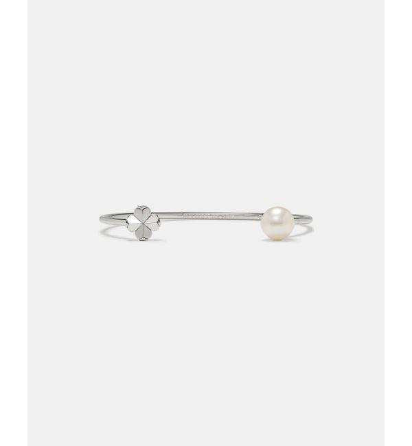 kate spade new york「スペード フラワー パール カフ」|ブレスレット・バングル|IVORY