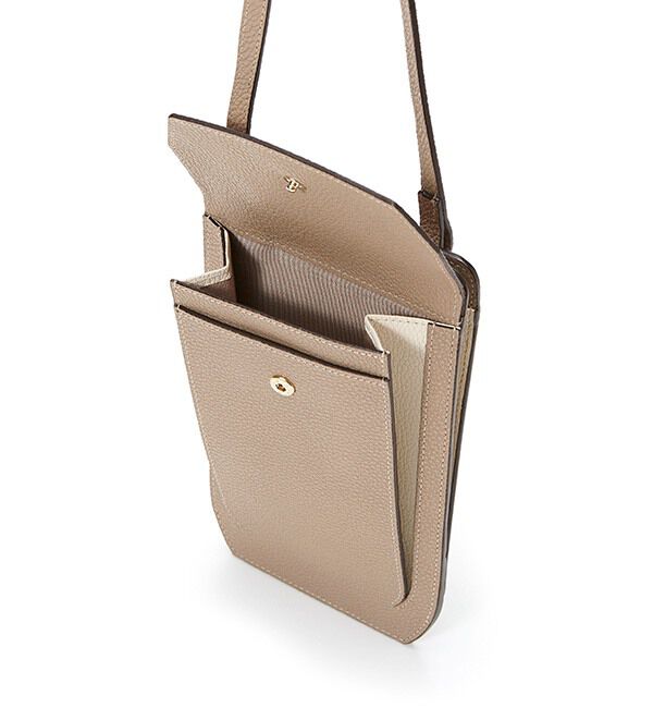 TOPKAPI 「バイカラー レザー モバイルポシェット LEAN リーン」|モバイルケース|