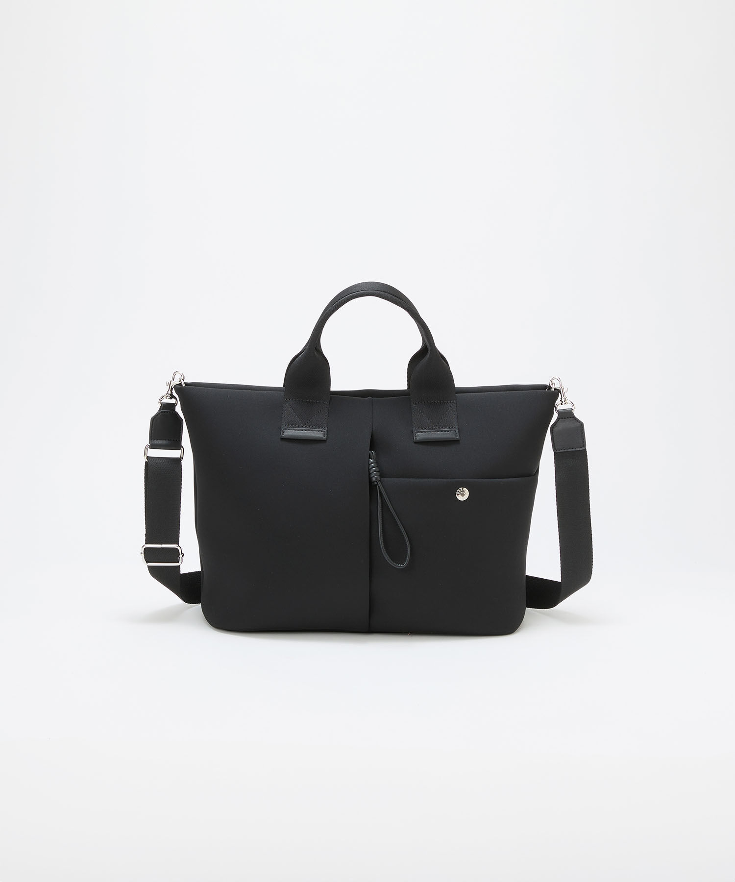 TOPKAPI BREATH「【Breath TOPKAPI】SORT ソート ネオプレン 2way A4 トートバッグ」|トートバッグ|ブラック