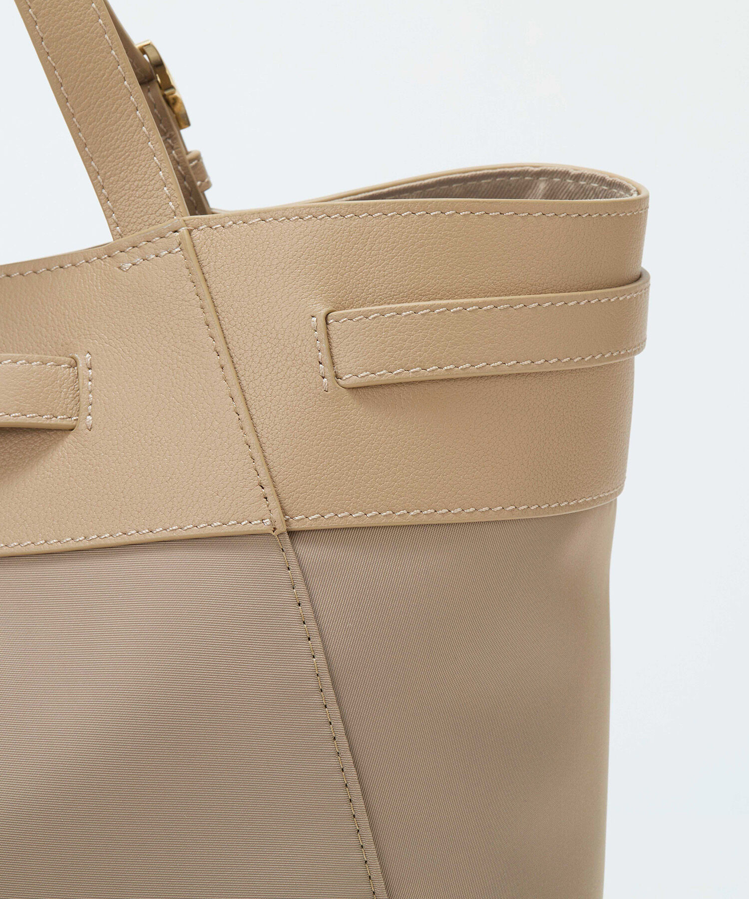 TOPKAPI TREASURE「【TREASURE TOPKAPI】ナイロン レザーコンビ 2way トートバッグ A4対応」|トートバッグ|