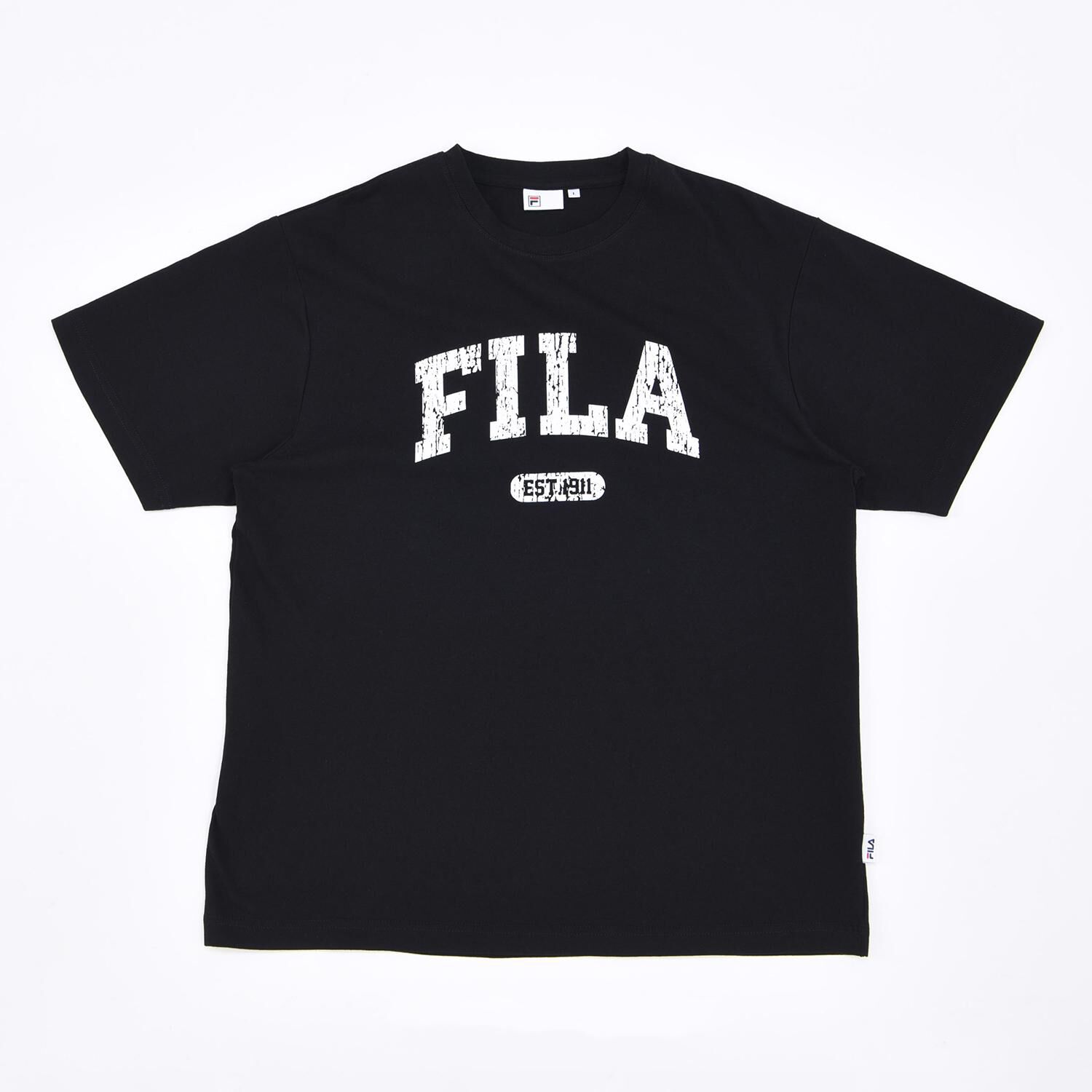 FILA「【FILA ｳｪｱ】U FILA BIG LOGO TEE」|Tシャツ・カットソー|ブラック