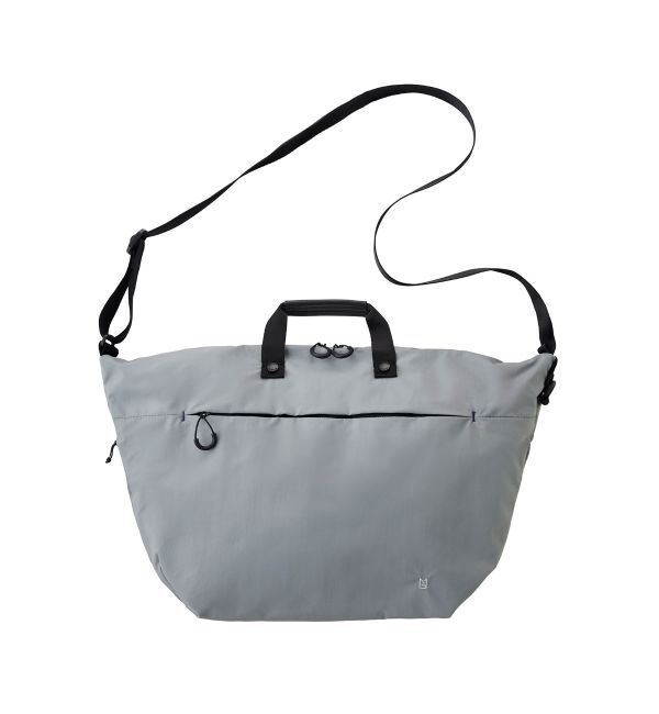 MILESTO「TROT ソフトショルダー L」|ショルダー・メッセンジャー|グレー