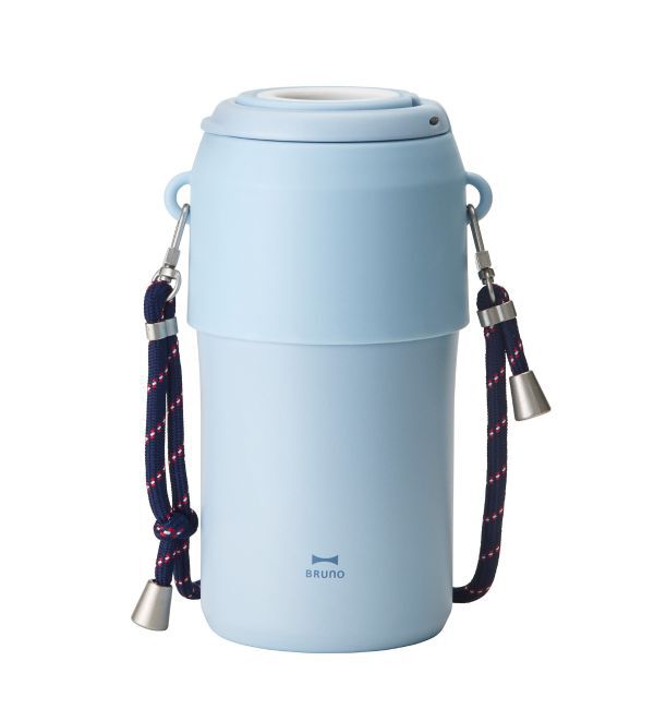 BRUNO「ステンレスペットボトルホルダー」|食器・キッチングッズ|ブルー
