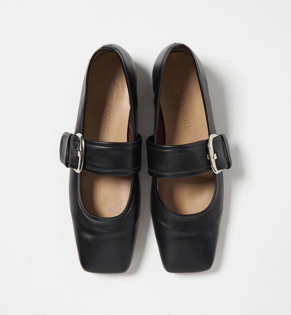 ODETTE E ODILE「ワイドベルトメリージェーンフラット20&uarr;」|パンプス|