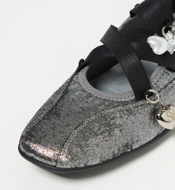 ODETTE E ODILE「＜SY＞ チャームバレエ フラット20&uarr;」|バレエシューズ|