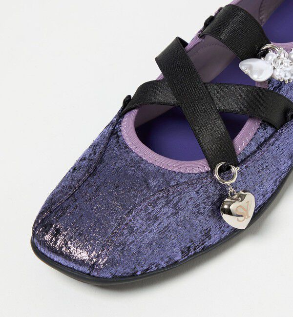 ODETTE E ODILE「＜SY＞ チャームバレエ フラット20&uarr;」|バレエシューズ|