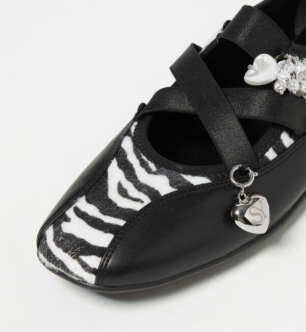 ODETTE E ODILE「＜SY＞ チャームバレエ フラット20&uarr;」|バレエシューズ|