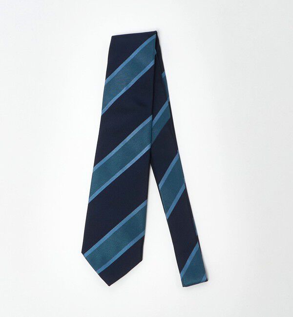 UNITED ARROWS「2トーン レジメンタル ネクタイ」|ネクタイ・蝶ネクタイ|NAVY