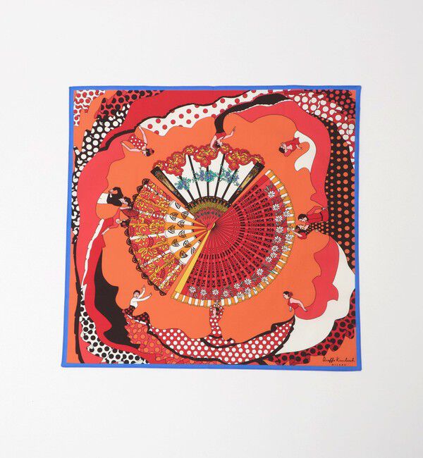 UNITED ARROWS「＜Dieffe Kinloch＞Fan Dance/ハンカチ」|ハンカチ|