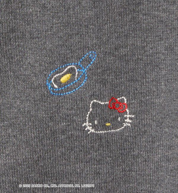 HELLO KITTY × UNITED ARROWS＞エンブロイダリー カーディガン（UNITED