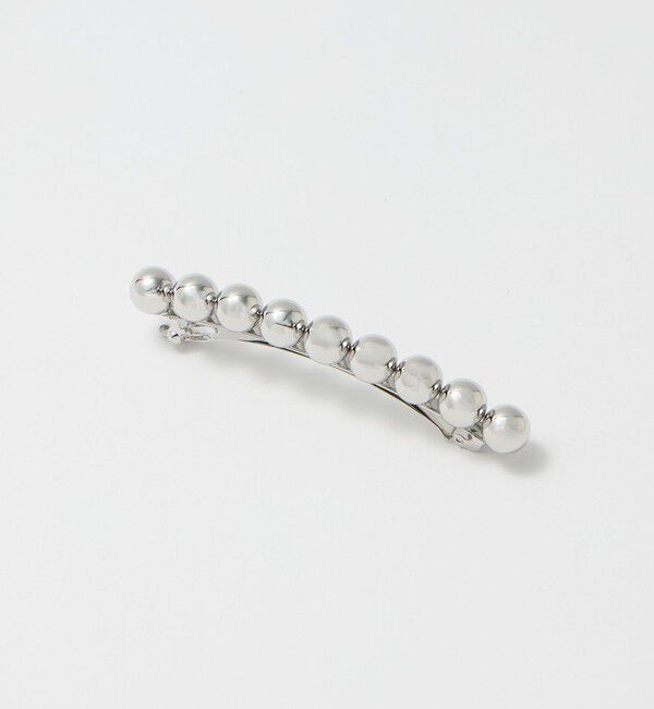 UNITED ARROWS「メタルボール バレッタ 」|その他|SILVER