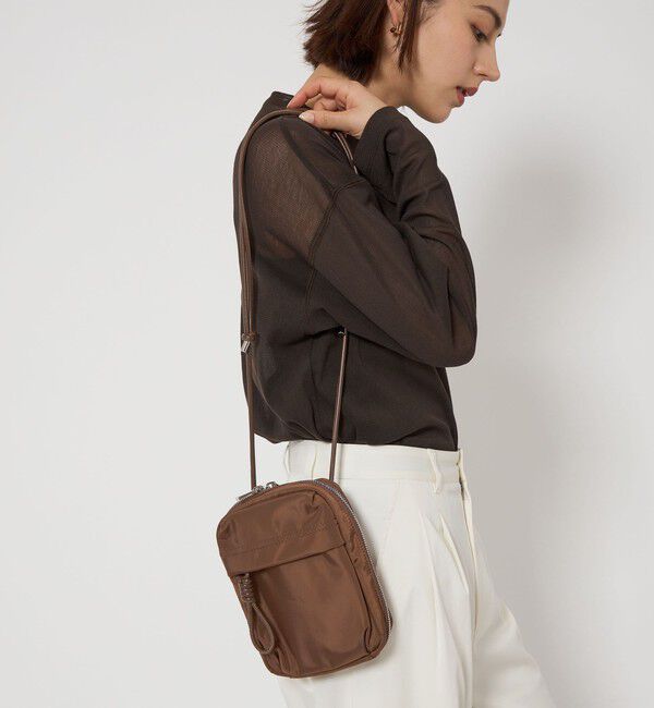 UNITED ARROWS green label relaxing「2WAY マルチ mini ショルダーバッグ -はっ水-」|ショルダー・メッセンジャー|MD.BROWN