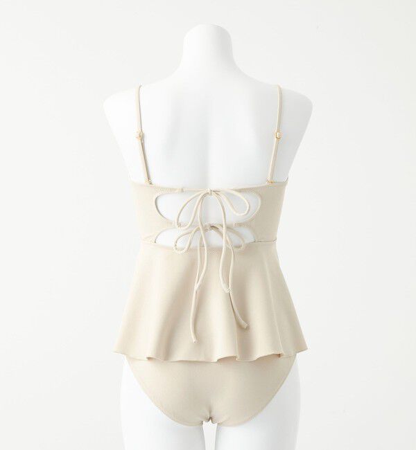 UNITED ARROWS green label relaxing「ジョーゼット風 ペプラムビスチェ&ショーツ スイムウェア / 水着」|その他|