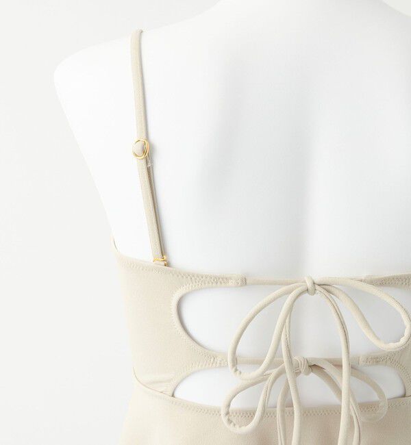 UNITED ARROWS green label relaxing「ジョーゼット風 ペプラムビスチェ&ショーツ スイムウェア / 水着」|その他|