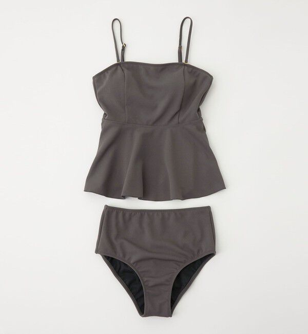 UNITED ARROWS green label relaxing「ジョーゼット風 ペプラムビスチェ&ショーツ スイムウェア / 水着」|その他|