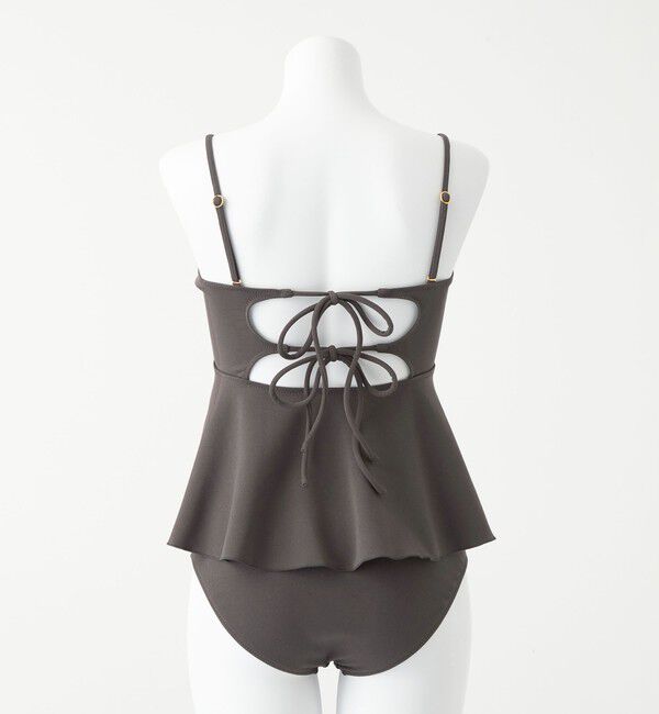 UNITED ARROWS green label relaxing「ジョーゼット風 ペプラムビスチェ&ショーツ スイムウェア / 水着」|その他|