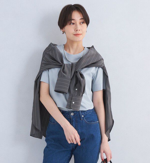 UNITED ARROWS green label relaxing「＜1_OF MINE＞スタンダード Tシャツ -制菌-」|Tシャツ・カットソー|