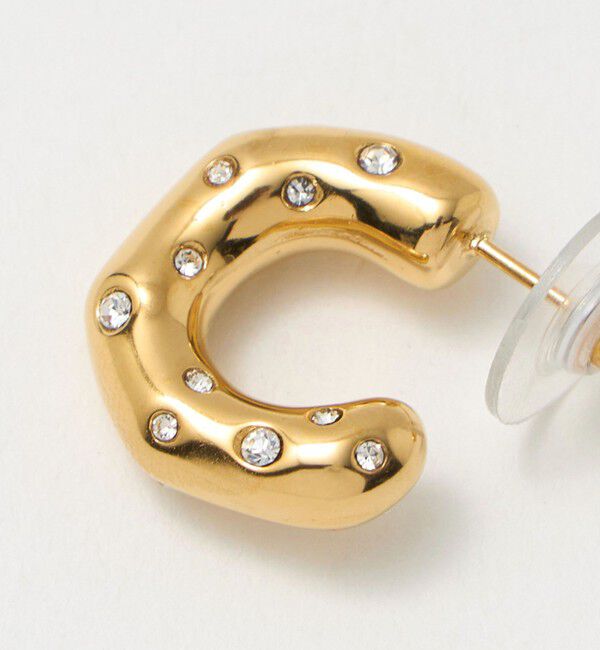 UNITED ARROWS green label relaxing「＜Kenneth Jay Lane＞フープピアス」|ピアス|
