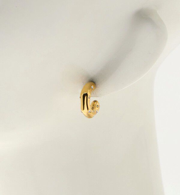 UNITED ARROWS green label relaxing「＜Kenneth Jay Lane＞フープピアス」|ピアス|