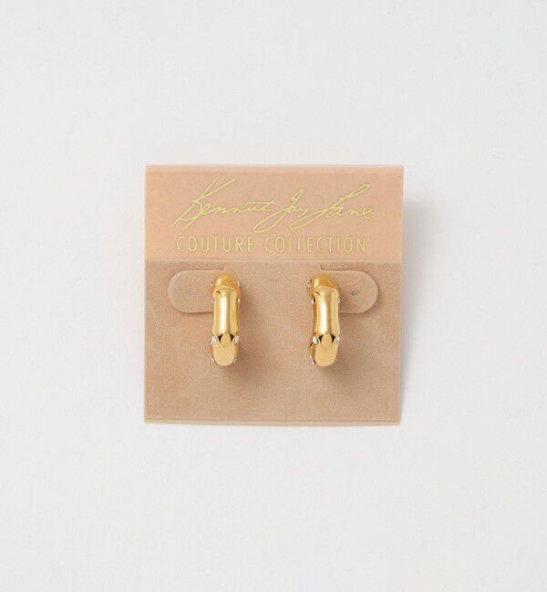 UNITED ARROWS green label relaxing「＜Kenneth Jay Lane＞フープピアス」|ピアス|