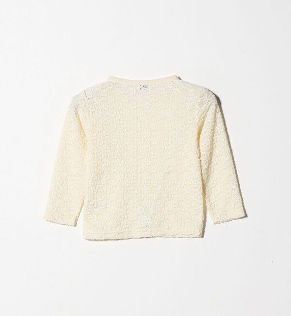 UNITED ARROWS green label relaxing「花柄 ジャガードトップス / キッズ  100cm-160cm」|Tシャツ・カットソー|