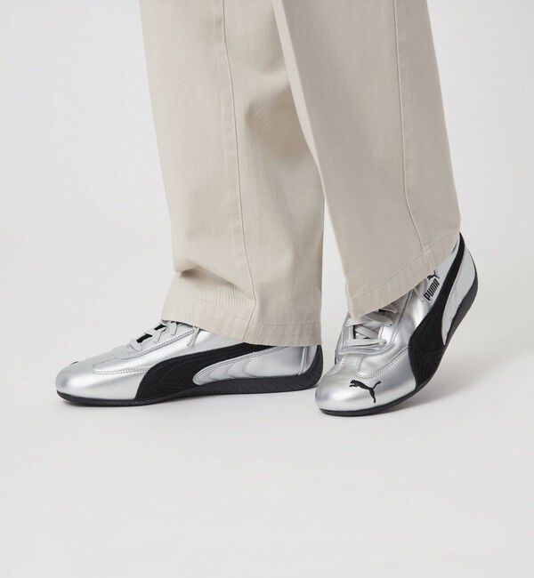 UNITED ARROWS green label relaxing「＜PUMA＞スピードキャット メタリック スニーカー」|スニーカー|SILVER