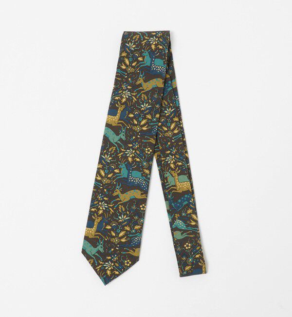UNITED ARROWS green label relaxing「GLR 8.0cm モチーフ4 ITALY ネクタイ」|ネクタイ・蝶ネクタイ|DK.BROWN