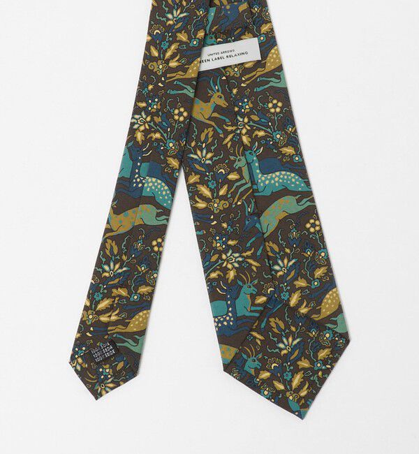 UNITED ARROWS green label relaxing「GLR 8.0cm モチーフ4 ITALY ネクタイ」|ネクタイ・蝶ネクタイ|