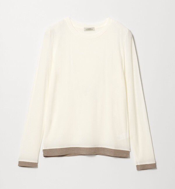 UNITED ARROWS green label relaxing「ベアテン フェイクレイヤード クルーネック プルオーバー」|Tシャツ・カットソー|