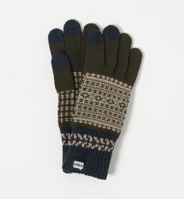 UNITED ARROWS green label relaxing「＜EVOLG＞FLEUR グローブ -タッチスクリーン対応-」|手袋|