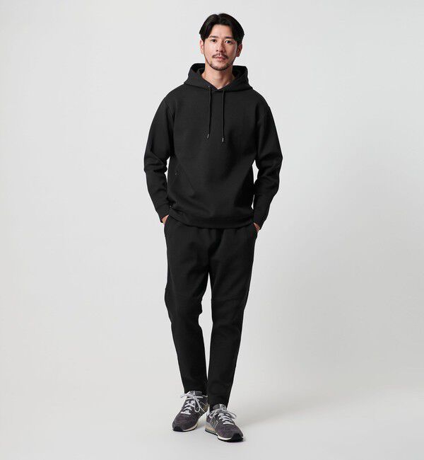BEAUTY&YOUTH UNITED ARROWS「【WEB限定 WARDROBE SMART】ダブルニット  スウェット パーカー/セットアップ対応」|パーカー|