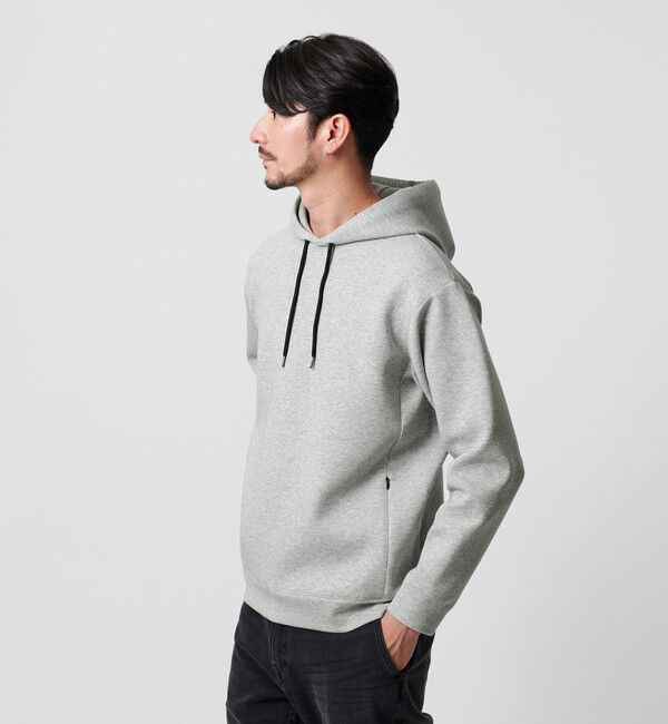 BEAUTY&YOUTH UNITED ARROWS「【WEB限定 WARDROBE SMART】ダブルニット  スウェット パーカー/セットアップ対応」|パーカー|