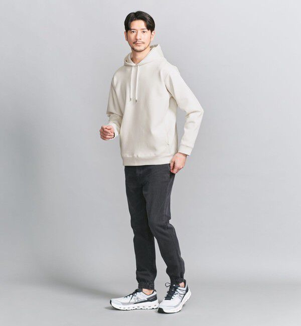 BEAUTY&YOUTH UNITED ARROWS「【WEB限定 WARDROBE SMART】ダブルニット  スウェット パーカー/セットアップ対応」|パーカー|