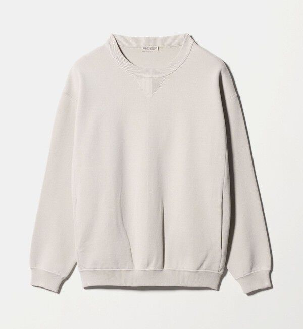BEAUTY&YOUTH UNITED ARROWS「ミラノリブ クルーネック ニットスウェット」|ニット・セーター|