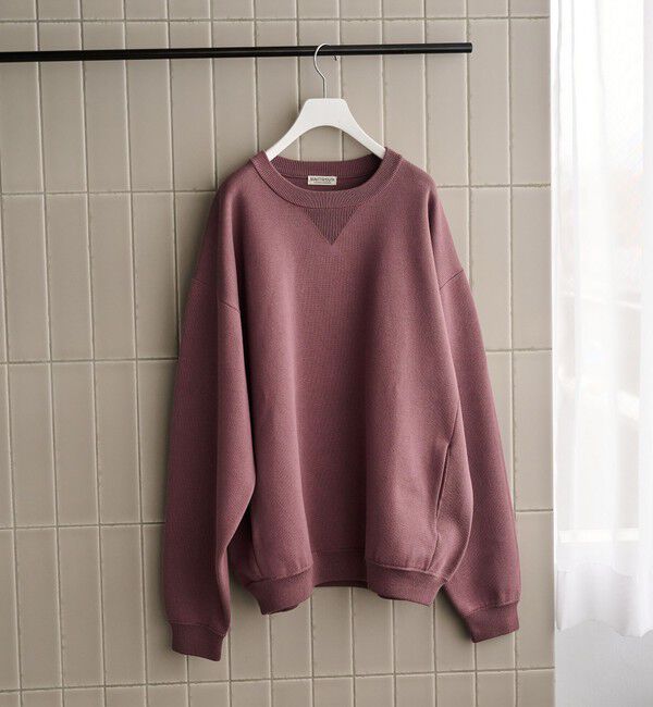 BEAUTY&YOUTH UNITED ARROWS「ミラノリブ クルーネック ニットスウェット」|ニット・セーター|LILAC
