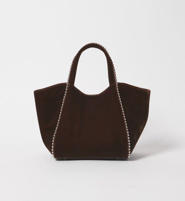 BEAUTY&YOUTH UNITED ARROWS「ベルベット ボールチェーン 2WAY ミニトートバッグ」|トートバッグ|