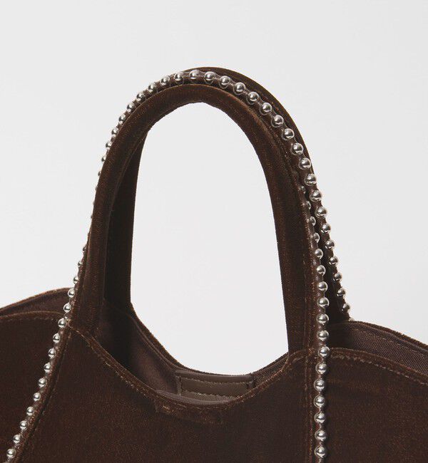 BEAUTY&YOUTH UNITED ARROWS「ベルベット ボールチェーン 2WAY ミニトートバッグ」|トートバッグ|