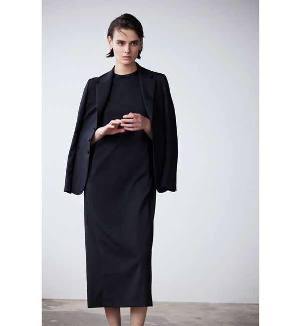 Demi-Luxe BEAMS 「AK+1 / スーパーブラック ワンピース」|ワンピース|BLACK