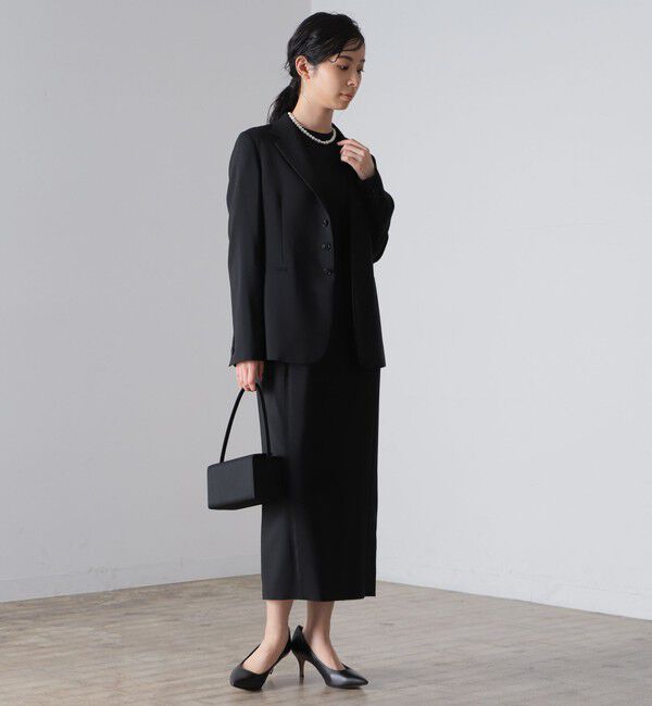 Demi-Luxe BEAMS 「AK+1 / スーパーブラック ワンピース」|ワンピース|