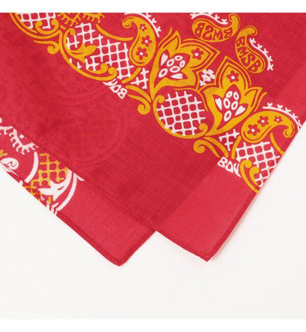 BEAMSBOY「BEAMS BOY / イレギュラー カット バンダナ」|ハンカチ|