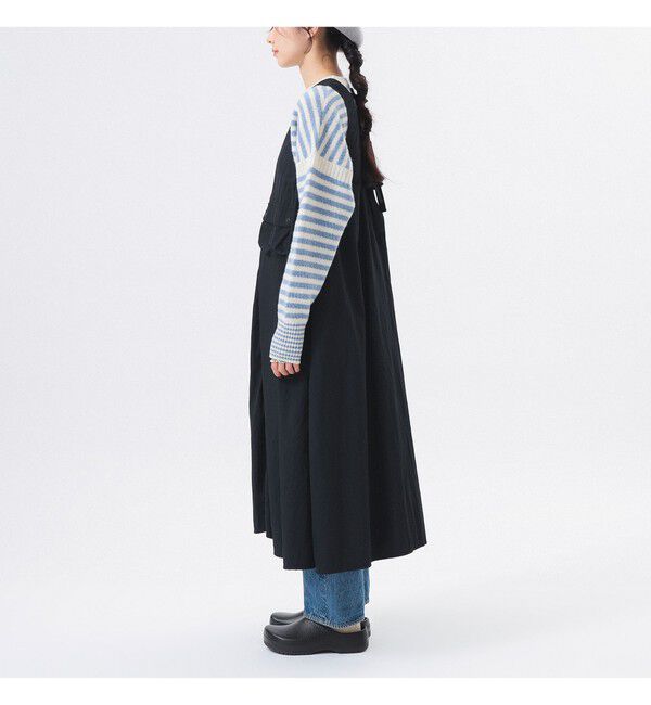 BEAMSBOY「ナイロン タッサー C-1 ノースリーブ ワンピース」|ワンピース|