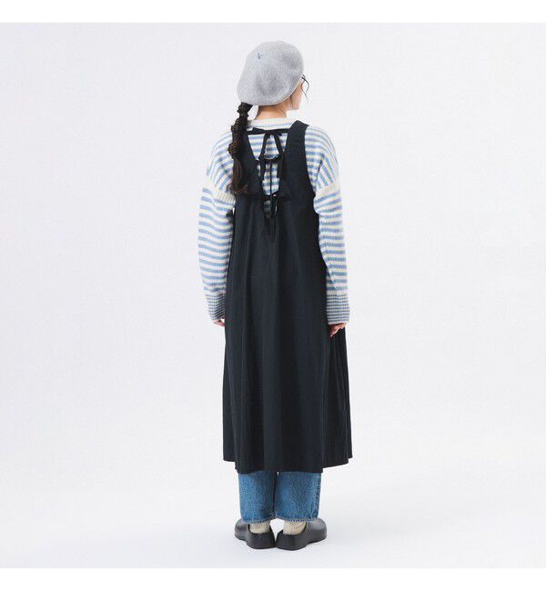 BEAMSBOY「ナイロン タッサー C-1 ノースリーブ ワンピース」|ワンピース|