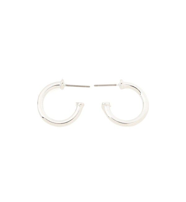 Ray BEAMS 「Chalulu / ハート エンド フープ」|ピアス|SILVER