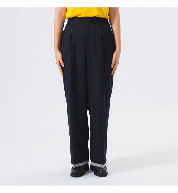 BEAMSBOY「ヘムデタッチャブル スラックス」|スラックス|