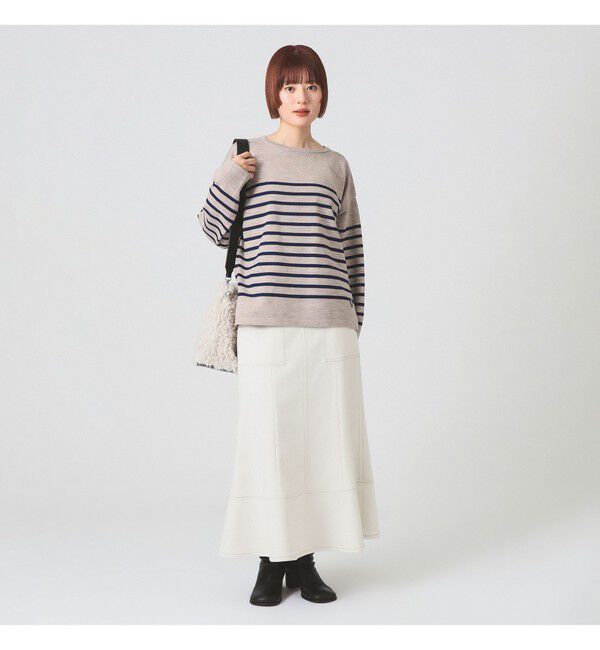 Ray BEAMS 「ORCIVAL / ボートネック プルオーバー」|ニット・セーター|