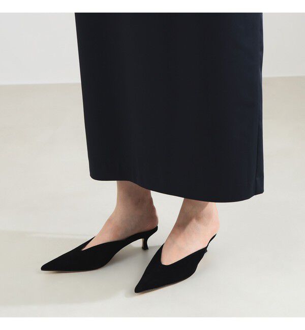 Demi-Luxe BEAMS 「エディター東原妙子 &times; Demi-Luxe BEAMS / シャイニー キャミソール ワンピース」|ワンピース|