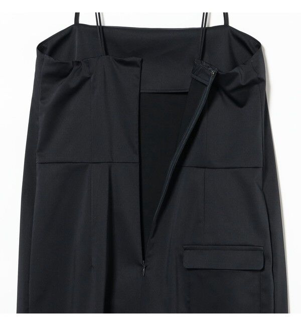 Demi-Luxe BEAMS 「エディター東原妙子 &times; Demi-Luxe BEAMS / シャイニー キャミソール ワンピース」|ワンピース|