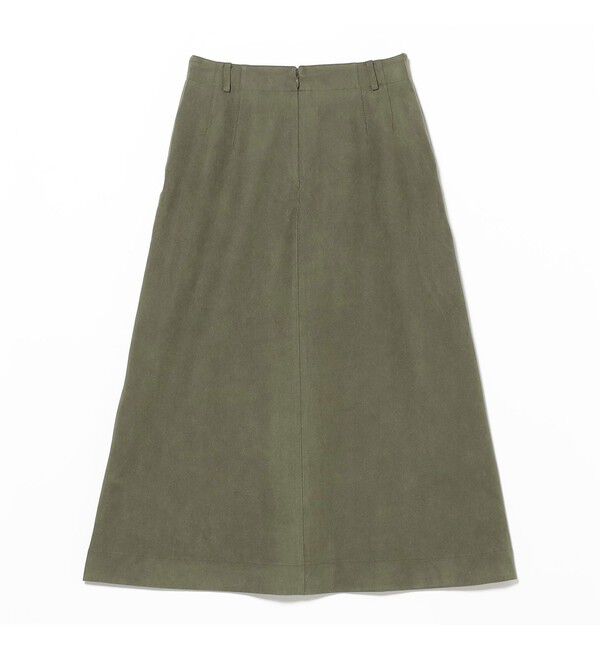 Demi-Luxe BEAMS 「フェイクスエード フレアスカート」|スカート|