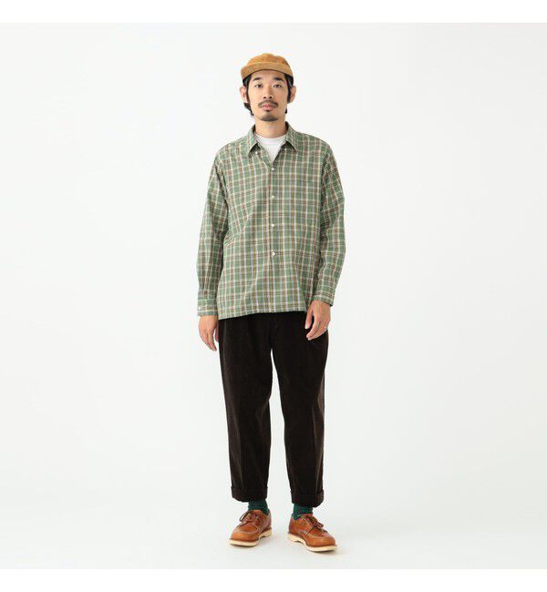 BEAMS PLUS「BEAMS PLUS / 2プリーツ コーデュロイ トラウザーズ」|その他|