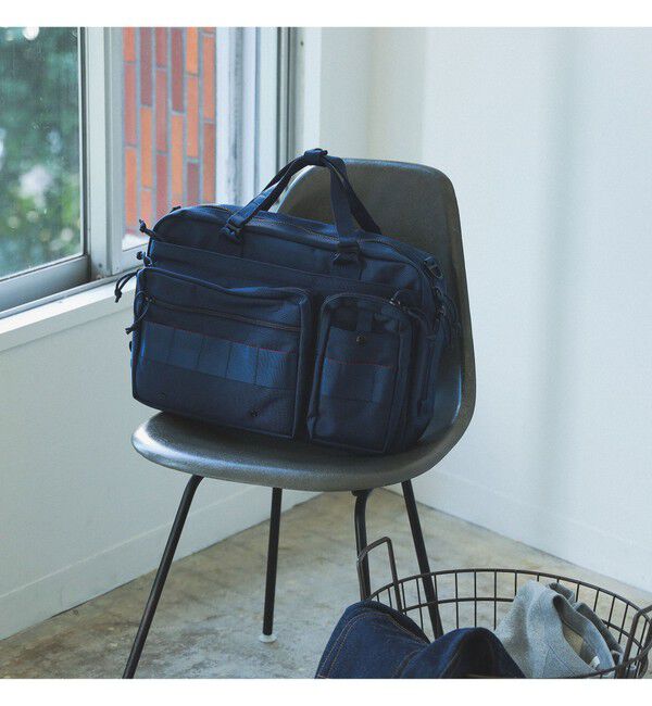 BEAMS PLUS「BRIEFING / 別注 NEO B4 LINER」|ビジネスバッグ|NAVY